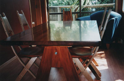 Table and chairs